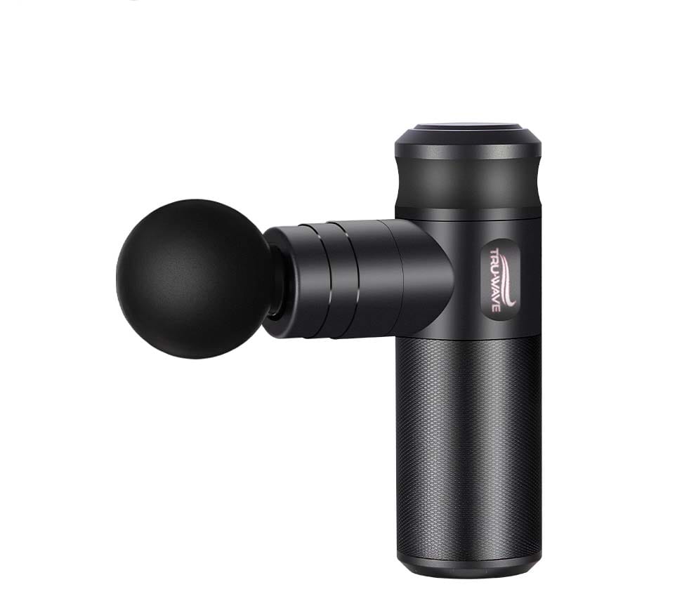 TruWave Mini Pro Massage Gun Compact, Powerful, and Quiet Muscle Re